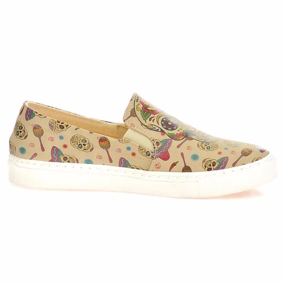 Goby Shoes - Sugar Skull Day of the Dead Shoes - Picture 5 of 6